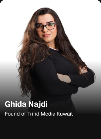 Ghida Najdi — Found of Trifid Media Kuwait